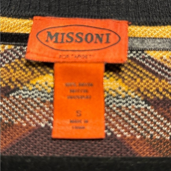 Missoni for target chevron duster cardigan Medium S A18 boho color block - Picture 2 of 5